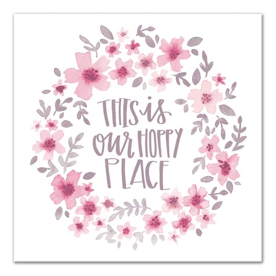 This is Our Hoppy Place Canvas Art